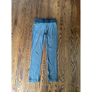 Women's Lululemon Gray & Black Track Pants Joggers Size 2